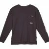 Purple Brand Black Birds L/S Tee - Black