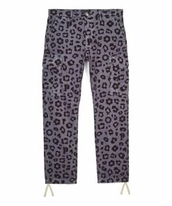 Purple Brand Monogram Leopard Cargo Pant - Black