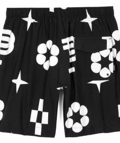 Purple Brand Monogram All-Around Short - Black