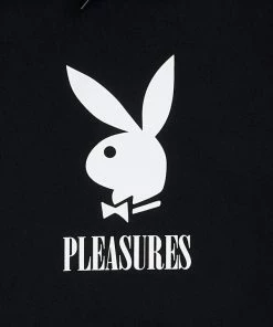 Playboy X Pleasures Play Hoodie - Black