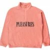 Pleasures Searching Quarter Zip - Peach