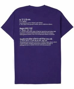Pleasures Vocabulary Tee - Purple