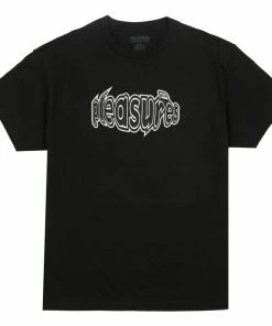 Pleasures Strain Logo Tee - Black