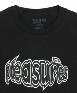 Pleasures Strain Logo Tee - Black