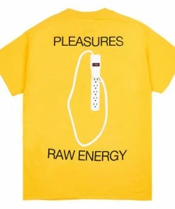 Pleasures Energy Tee - Gold
