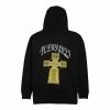 Pleasures Vegan Zip Hoodie - Black
