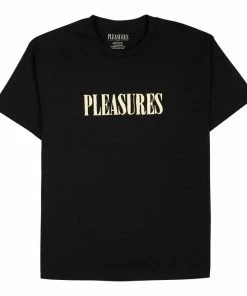 Pleasures Tickle Logo Tee - Black