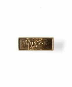Sneaker Politics Politics Logo Enamel Pin - Gold