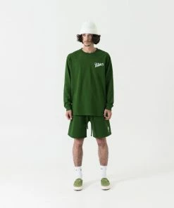 Sneaker Politics Politics Every Days L/S Tee - Green/White Latest