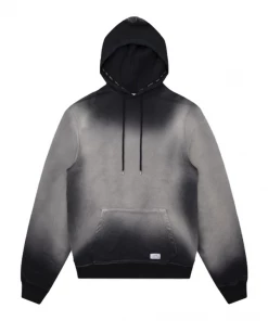 Stampd Gradient Hoodie - Black Pigment Dye
