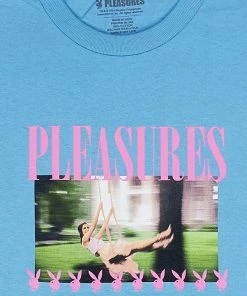 Playboy X Pleasures Swing Tee - Blue