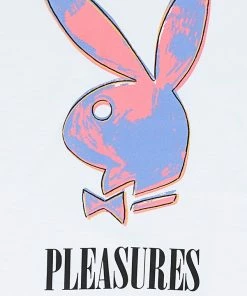 Playboy X Pleasures Pop Tee - White