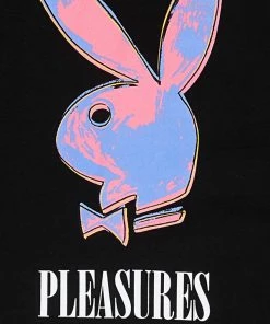 Playboy X Pleasures Pop Tee - Black