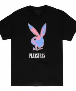 Playboy X Pleasures Pop Tee - Black