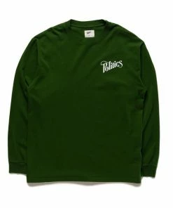 Sneaker Politics Politics Every Days L/S Tee - Green/White Latest