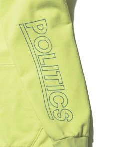 Sneaker Politics Politics Mini P Logo Hoodie - Pigment Lime/Blue Latest 12 Sneaker Politics Politics Mini P Logo Hoodie - Pigment Lime/Blue Latest