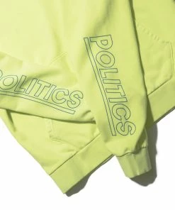 Sneaker Politics Politics Mini P Logo Hoodie - Pigment Lime/Blue Latest 13 Sneaker Politics Politics Mini P Logo Hoodie - Pigment Lime/Blue Latest