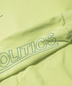 Sneaker Politics Politics Mini P Logo Hoodie - Pigment Lime/Blue Latest 15 Sneaker Politics Politics Mini P Logo Hoodie - Pigment Lime/Blue Latest