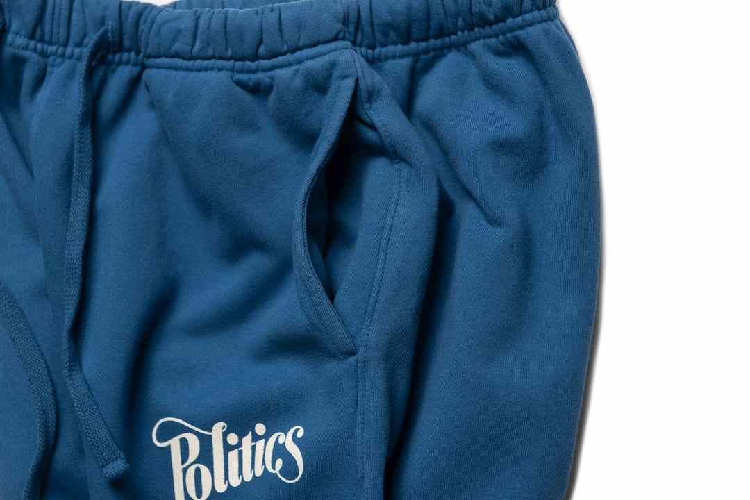 Sneaker Politics Politics Every Days Sweatpants - Lapis 4 Sneaker Politics Politics Every Days Sweatpants - Lapis