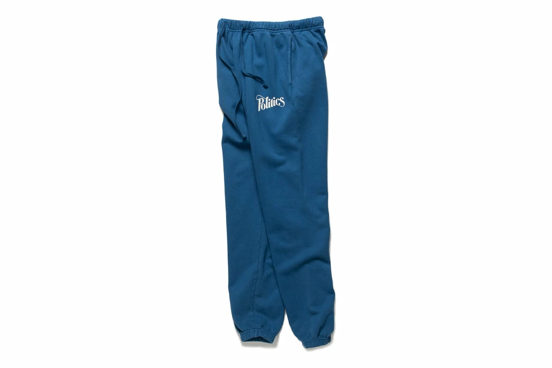Sneaker Politics Politics Every Days Sweatpants - Lapis 2 Sneaker Politics Politics Every Days Sweatpants - Lapis