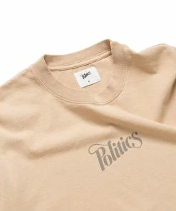 Sneaker Politics Politics Every Days Tee - Taupe Latest