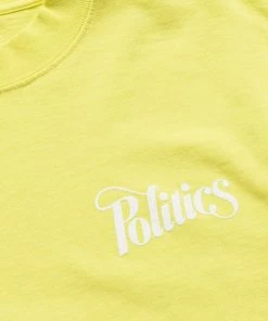 Sneaker Politics Latest Politics Every Days Tee - Up Yellow