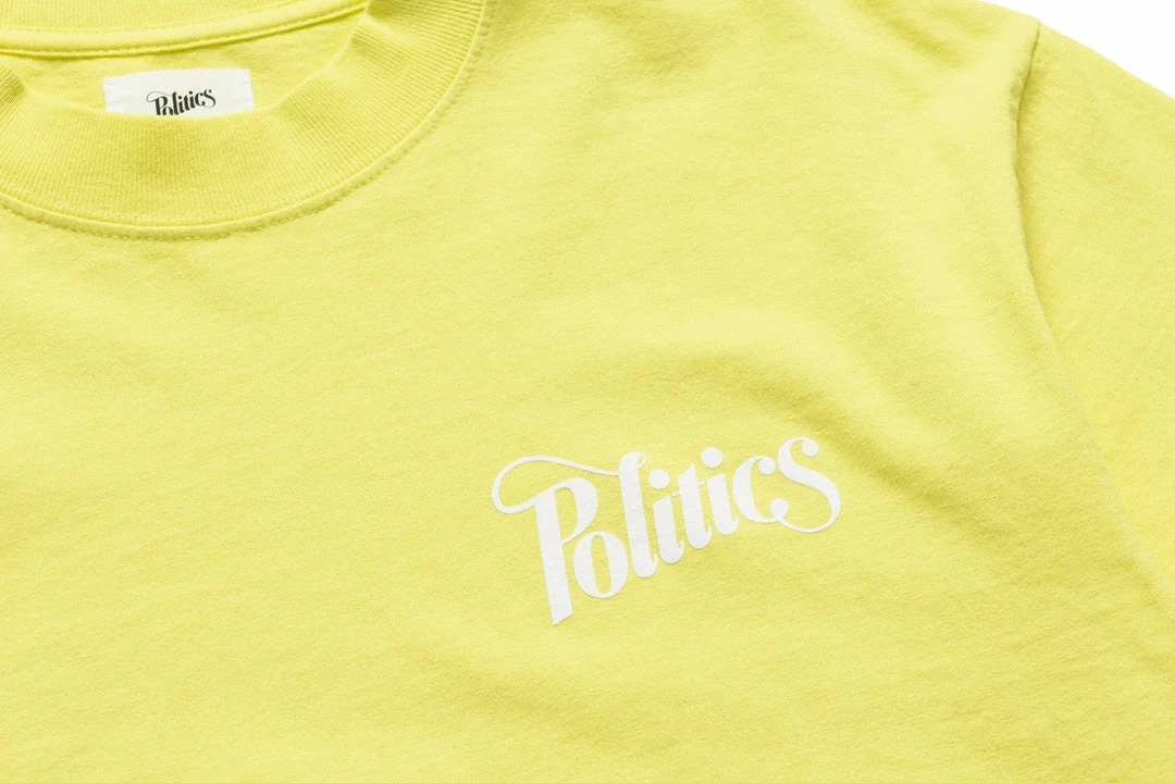 Sneaker Politics Latest Politics Every Days Tee - Up Yellow 2 Sneaker Politics Latest Politics Every Days Tee - Up Yellow