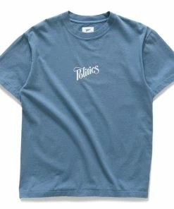 Sneaker Politics Latest Politics Every Days Tee - Teal Blue