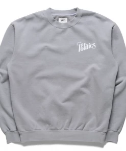 Sneaker Politics Latest Politics Every Days Crewneck - Snow Gray