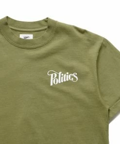 Sneaker Politics Latest Politics Every Days Tee - New Olive