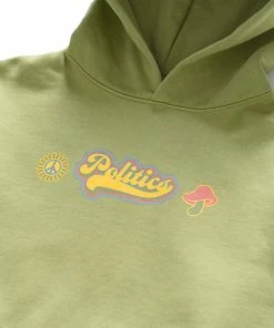 Sneaker Politics Latest Politics Groovy Hoodie - Olive