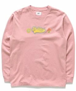 Sneaker Politics Politics Groovy L/S Tee - Mauve Latest