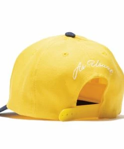 Sneaker Politics Politics As Usual Snapback Hat - Navy/Yellow