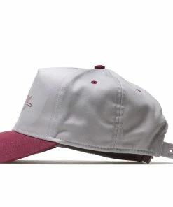 Sneaker Politics Latest Politics Bubble Snapback Hat - Maroon/Grey