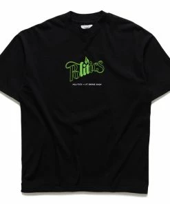 Sneaker Politics Latest Politics X Lit Smoke Shops 4/20 Tee - Black