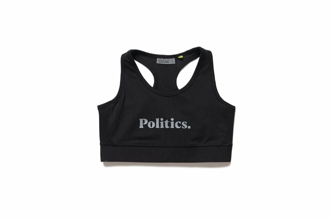 Sneaker Politics WMNS Politics X TASC Saint Sports Bra - Black 1 Sneaker Politics WMNS Politics X TASC Saint Sports Bra - Black