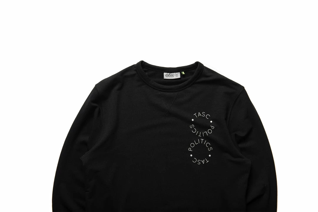 Sneaker Politics Politics X TASC Legacy Sweatshirt - Black Latest 2 Sneaker Politics Politics X TASC Legacy Sweatshirt - Black Latest
