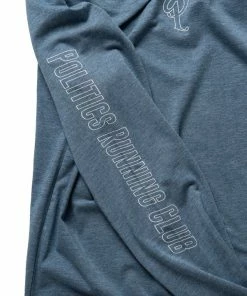Sneaker Politics Latest Politics X TASC Carrollton LS Tee - Indigo Heather