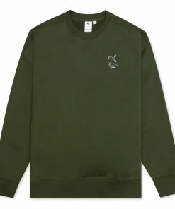 Puma X Maison Kitsuné Crewneck - Green