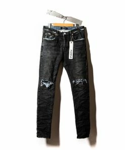 Purple Brand Slim Fit Low Rise - Mid Indigo Resin