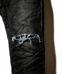 Purple Brand Slim Fit Low Rise - Mid Indigo Resin