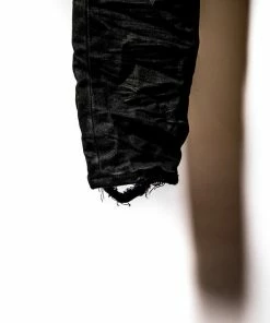 Purple Brand Slim Fit Low Rise - Black Oil Spill