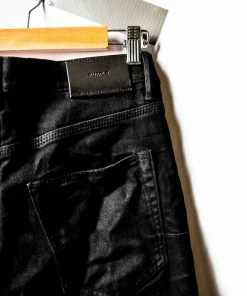 Purple Brand Slim Fit Low Rise - Black Oil Spill