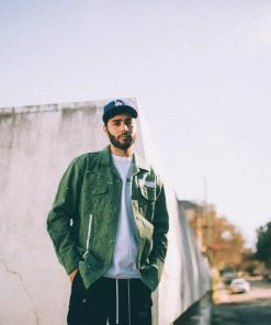 Purple Brand Fatigue Shirt Framis Tape - Khaki