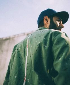 Purple Brand Fatigue Shirt Framis Tape - Khaki