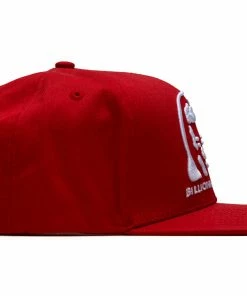 Billionaire Boys Club Space Snapback Hat - Red Latest