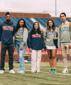Sneaker Politics Politics Collegiate Crewneck - Iceberg Green Latest