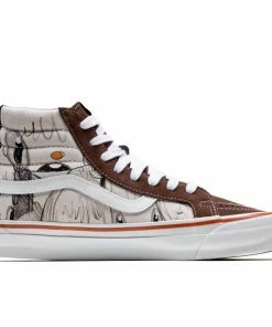 Vans Vault X Javier Calleja OG SK8-Hi LX - Brown/White/Print