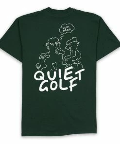 Quiet Golf Quiet Please Tee - Forest