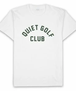 Quiet Golf QQCU Tee - White